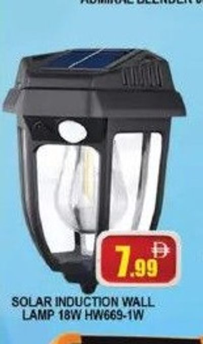 Solar Induction Wall Lamp 18W HW669-1W