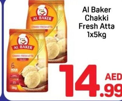Al Baker Chakki Fresh Atta 1x5kg