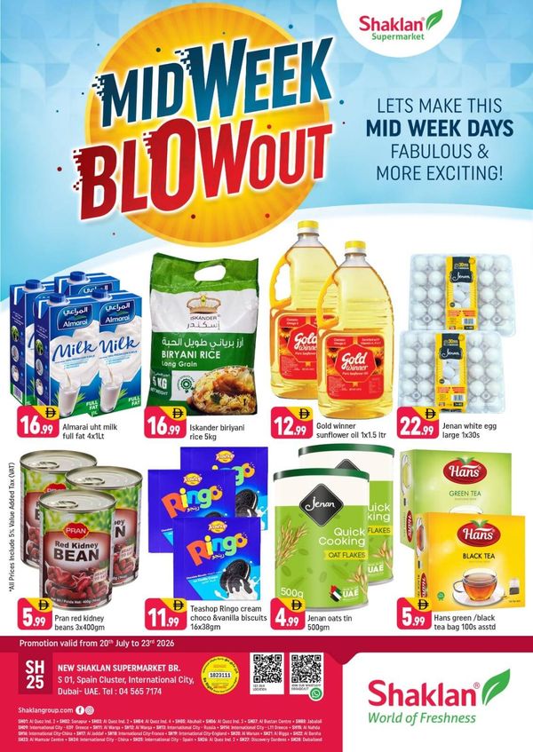 Midweek Blowout
