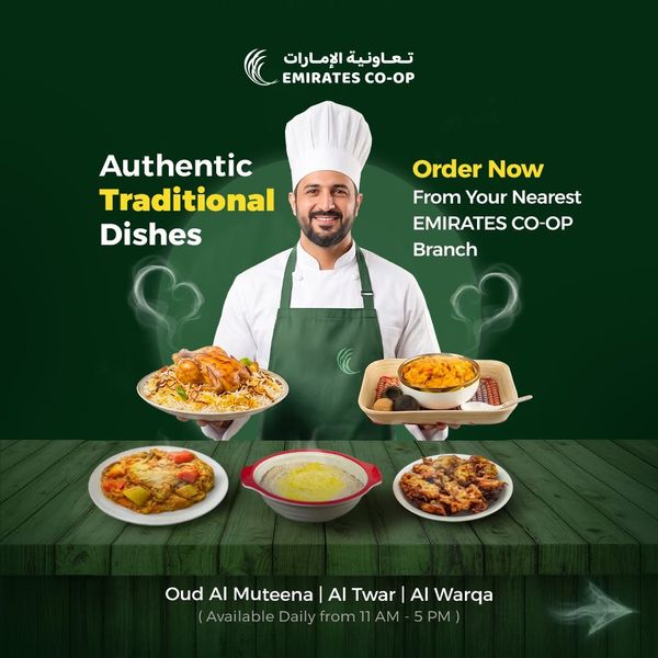 Authentic Traditional Dishes from Emirates Co-Operative Society until 26th July - Emirates Co-Operative Society UAE Offers & Promotions