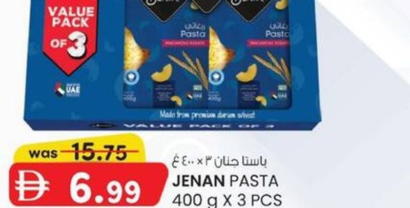 JENAN PASTA 400 g x 3 PCS