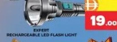 Expert Rechargeable LED Flash Light