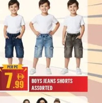 BOYS JEANS SHORTS ASSORTED