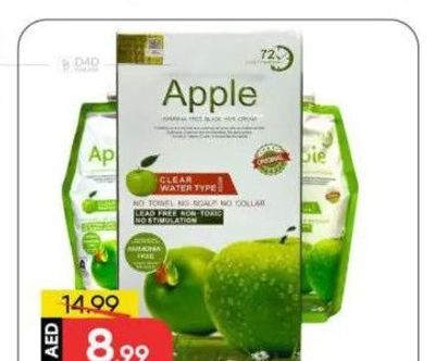 Apple Ammonia Free Black Hair Cream 1Ltr