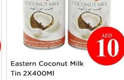 Eastern Coconut Milk Tin 2X400Ml