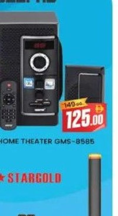 Geepas 2.1 Home Theater GMS-8585