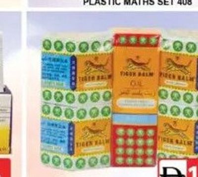 TIGER BALM 4X10GM + TB OIL 3ML FREE