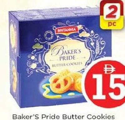 Baker's Pride Butter Cookies 2x360/400GM