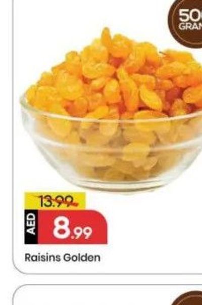 Raisins Golden 500 Grams
