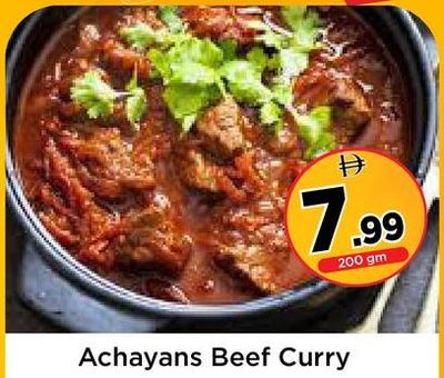 Achayans Beef Curry 200 gm