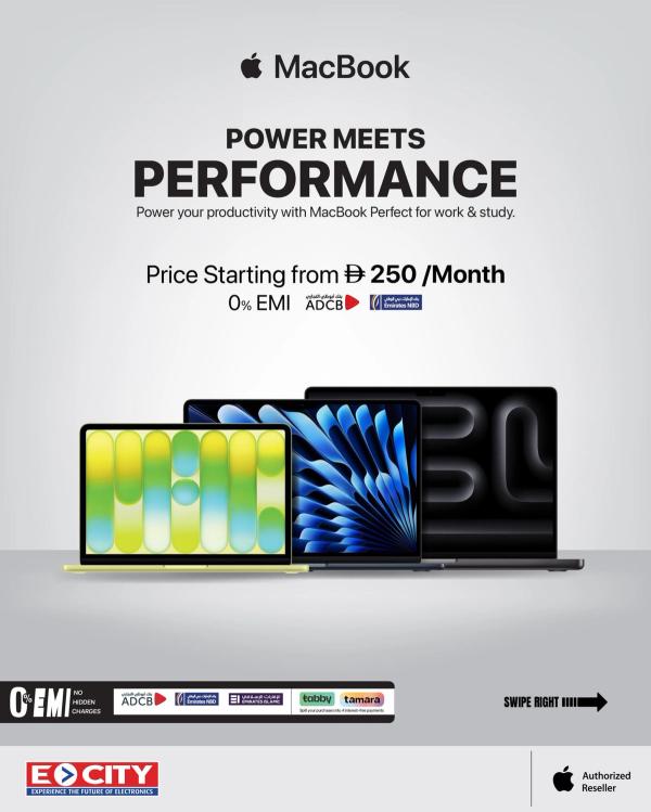 Power Meets Performance from ECity until 30th April