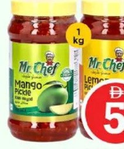 Mr.Chef Lemon/Mango Pickle 1kg