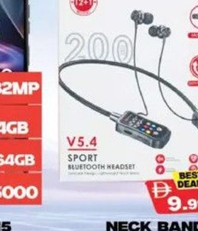 OALE iRock 06 V5.4 Sport Bluetooth Headset Neck Band