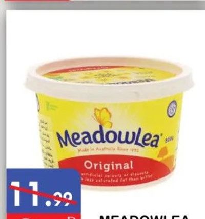 MEADOWLEA MARGARINE 500G