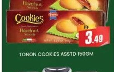 TONON COOKIES ASSTD 150GM