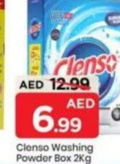 Clenso Washing Powder Box 2Kg