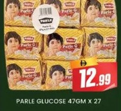PARLE GLUCOSE 47GM X 27
