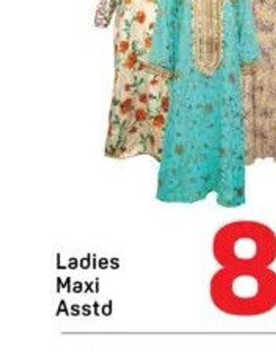 Ladies Maxi Asstd
