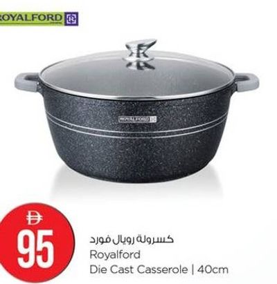 Royalford Die Cast Casserole 40cm