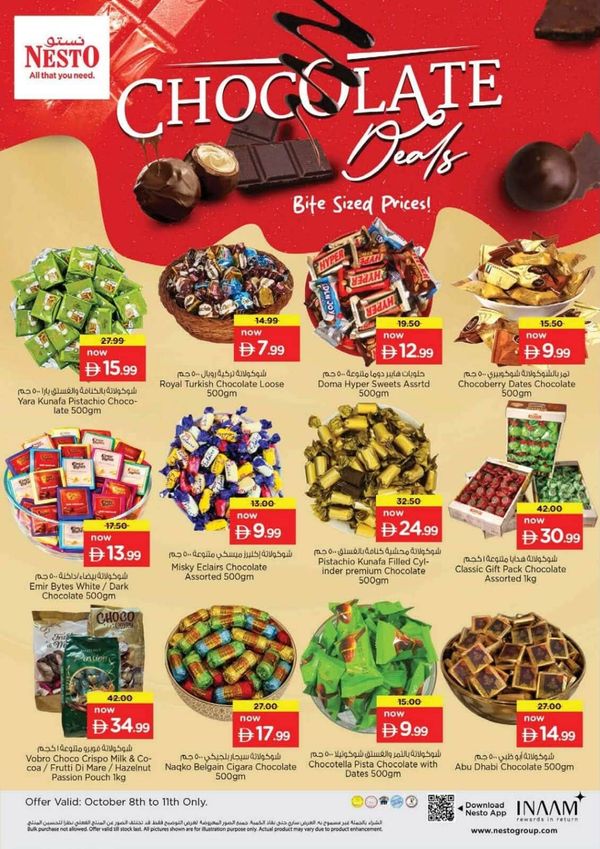Chocolate Deals from Nesto until 11th October
