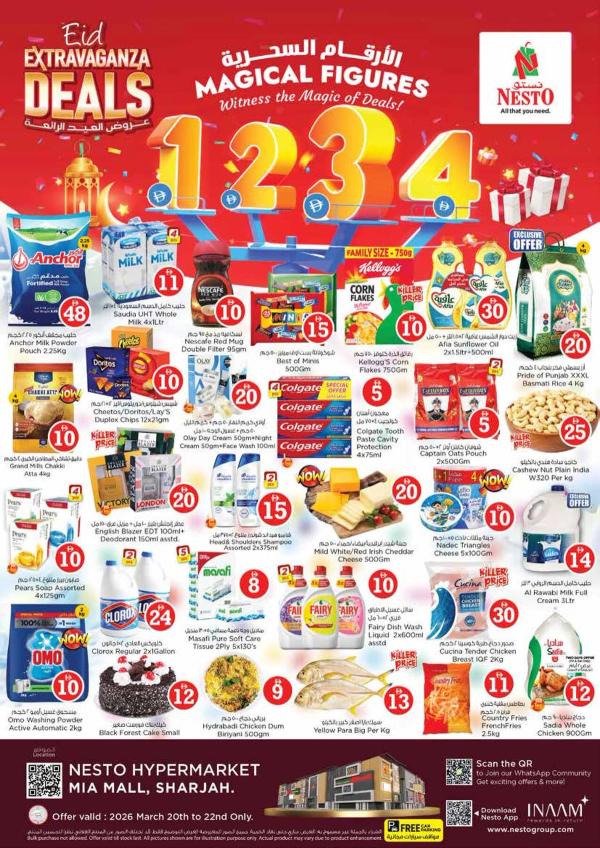 Weekend Grabs - Al Nahda, Sharjah from Nesto until 22nd March