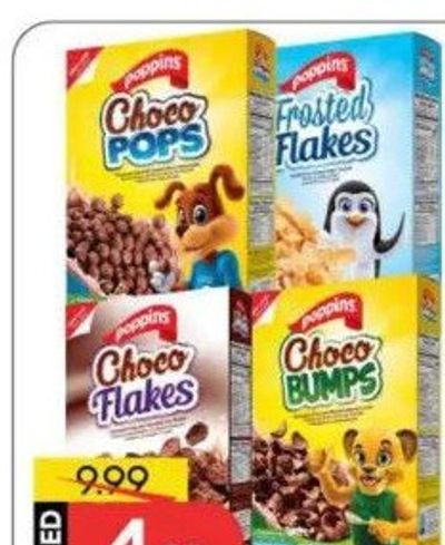 Poppins Frosted Flakes 350Gm asstd