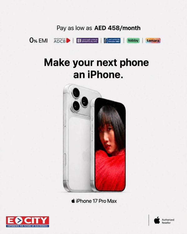 Sale On iPhone 17 Pro from ECity until 31st May