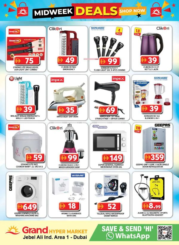 Midweek Deals