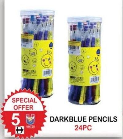 Darkblue Pencils 24PC