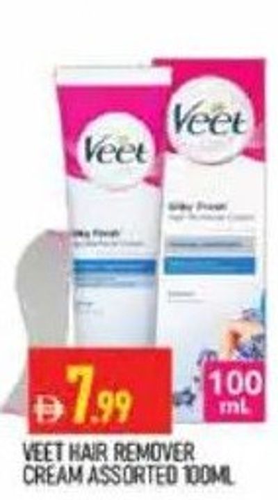 Veet Hair Remover Cream Assorted 100ml