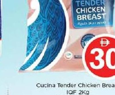 Cucina Tender Chicken Breast IQF 2KG