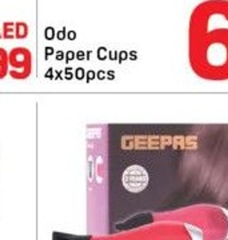 Geepas Hair Dryer 1500W