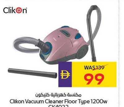 Clikon Vacuum Cleaner Floor Type 1200W CK4022
