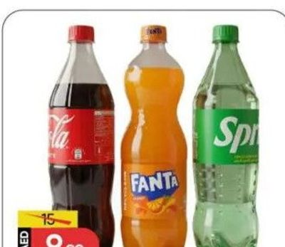 Coke+Fanta+Sprite Drink Asstd 3X1Ltr