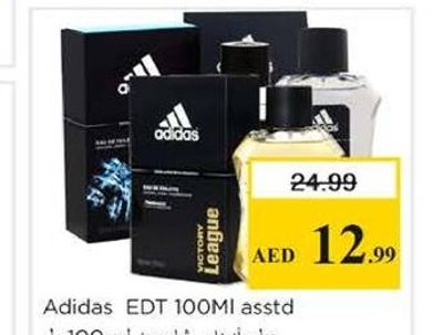 Adidas EDT 100Ml asstd
