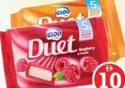 Igloo Duet Raspberry & Vanilla/Mango & Vanilla 5x65ml