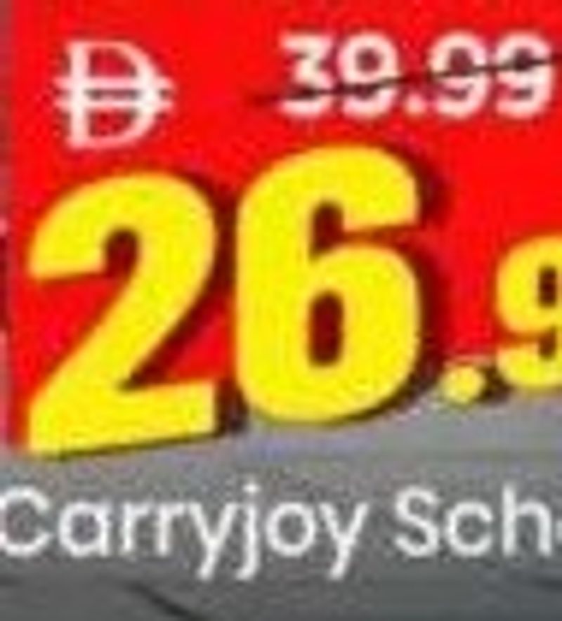 Carryjoy School Bag 19"