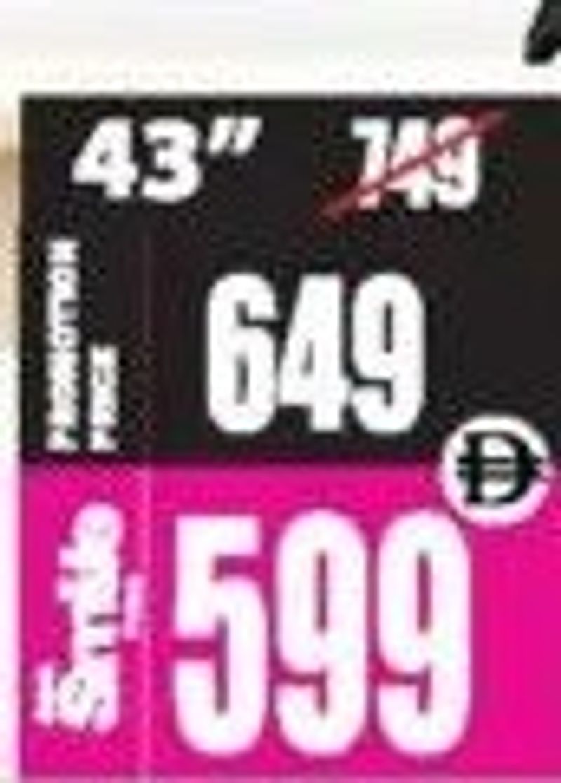 Hisense Full HD | 4K Smart LED TV 43A4Q 43 inch