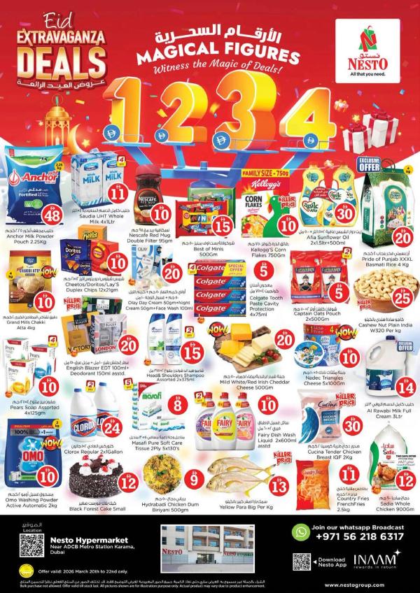 Weekend Grabs - Al Karama, Dubai from Nesto until 22nd March