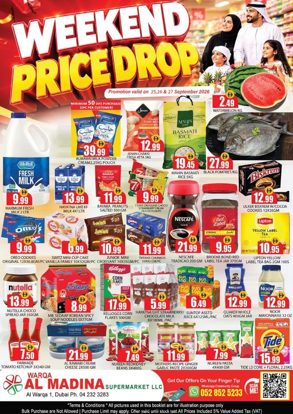 Weekend Price Drop