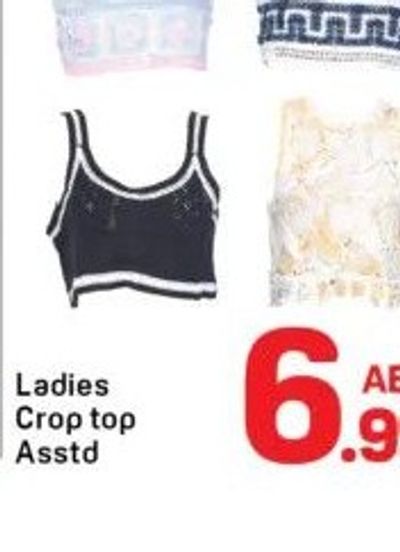 Ladies Crop top Asstd