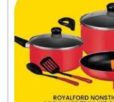 Royalford Nonstick Cookware 7pcs Set RF11952