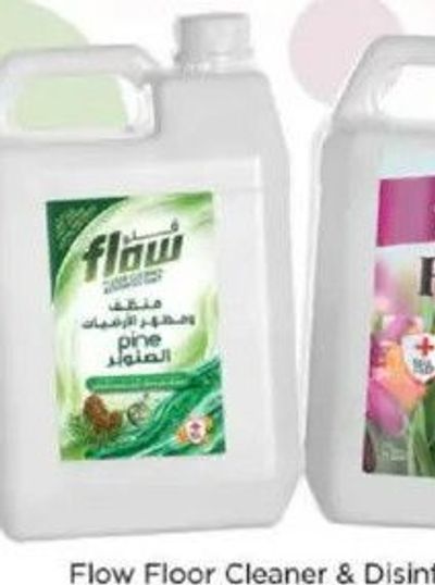 Flow Floor Cleaner & Disinfectant 5Ltr asstd.