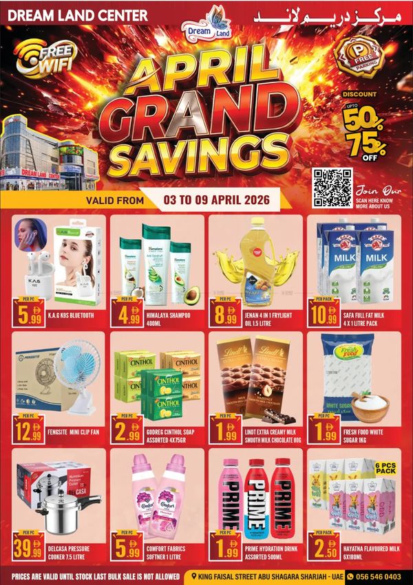 April Grand Saver