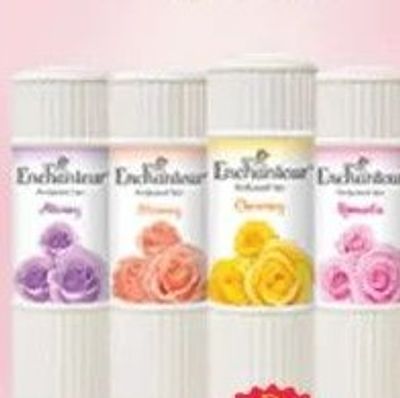 Enchanteur Talc Assorted 125GM X 4