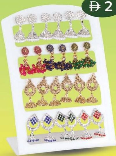 Ladies Fashion Earrings (Per Pair)