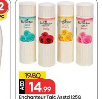 Enchanteur Talc Asstd 125G