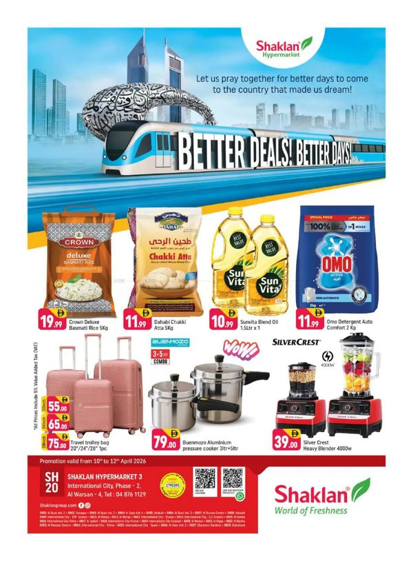 Better Deals & Better Days