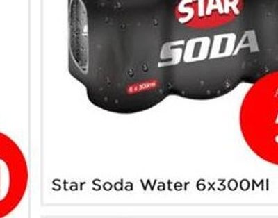 Star Soda Water 6x300Ml
