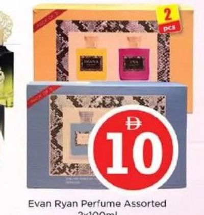 Evan Ryan Perfume Assorted 2x100ml